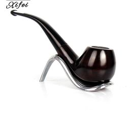 Pure black ebony sandalwood pipe circulating portable Philtre cigarette accessories