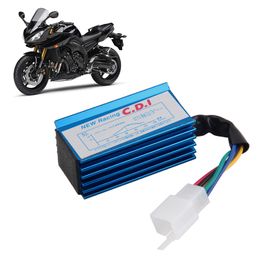 1pc Performance 5 pin Racing CDI Blue Box +Ignition Coil For GY6 Scooter Moped 50CC 70cc 90cc 110cc 125cc 150CC