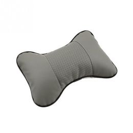2017 New Arrival Artificial PVCHigh quality car headrest leather material neck pillow for easy removal car pillow Supplies Neck Au266c