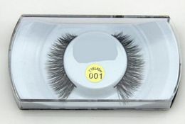 DHL 100% 3D Mink Makeup Cross False Eyelashes Eye Lashes Extension Handmade nature eyelashes 15 styles for choose also have magnetic eyelash