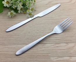 Stainless steel tableware set convenient cutlery knife and fork cooking kitchen supplies free of mail direct