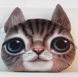 Cartoon Chair Sofa Pillow Personality Car Cushion Creative Handsome Cat Shape Nap Pillow Cute Seat Cushion 36*38cm GA512