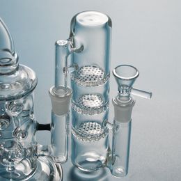 Wholesale Ashcatcher 14mm 18mm Ash Catcher Ash Catchers 90 45 Degree Clear Glass Ashcatchers Smoking Accessories DHL