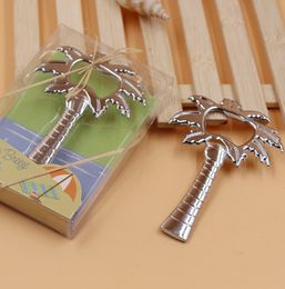 Bottle Cap Opener Silver Color Palm Tree Beer Bottle Openers Wedding Party Favor Gift Wine Barware Tool