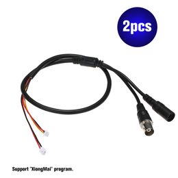 2PCS 165FT Security Camera Video Cable Cord CCTV DVR BNC DC Power Extension Wire
