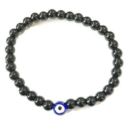 SN0047-1 6mm Black Onyx Bracelet Double Wrap Men`s Bracelet eye stone beaded bracelet amulet men bracelets