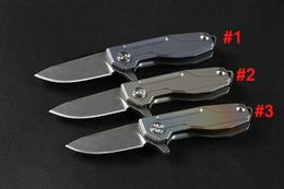 Mini Small EDC Pocket Knife D2 Stain Blade TC4 Titanium Alloy Handle Necklace Chain Gift Knives