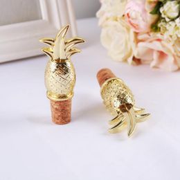 Wedding Gift Pineapple Wine Bottle Sealer Cork Red Wine Plug Stopper Novelty Wine Stoppers Party Favours