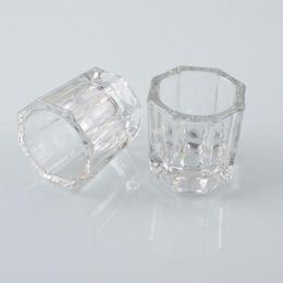 Crystal Glass Dappen Dish/Lid Bowl Cup Crystal Glass Dish Nail Art Tools Acrylic Nail Art Equipment Mini Bowl Cups F1141