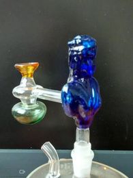 Beauty funnel Philtre Wholesale Glass bongs Oil Burner Glass Water Pipes Oil Rigs Smoking Free