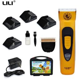 ZP-296 Dog Hair Trimmer 48W Dogs Professional Grooming Electric Hair Trimmer Scissors Cutting Shaver with Spare Head 220V