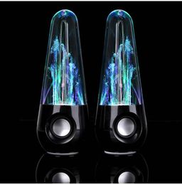 LED Light Water Dancing Speakers Altavoz Speakers Parlantes HIFI 3D Surround Subwoofer Stereo Support Computers Music players