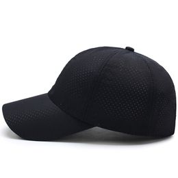 Aetrends Men Women Summer Snapback Quick Dry Mesh Baseball Cap Solid Casual Casquette Sport Sun Hat Bone Breathable Hats Z -5109