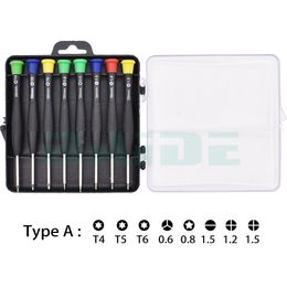 New Professional 8 in 1 Multifunctional Mini Torx Screwdriver Set Mobile Phone Repair Tools Set Kit For Cellphone Hand Tools