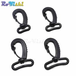 50pcs/lot Plastic Swivel Snap Hooks for Bag Belts Straps Keychain Clasp Backpack Accessories