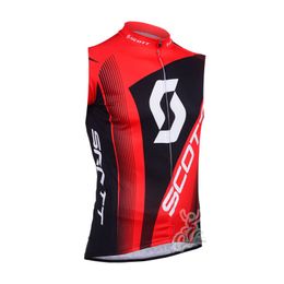 SCOTT Team cycling Sleeveless Jersey mtb Bike Tops Road Racing Vest Outdoor Sports Uniform Summer Breathable Bicycle Shirts Ropa Ciclismo S21042238