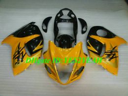 Injection Mould Fairing kit for SUZUKI Hayabusa GSXR1300 08 09 10 12 GSXR 1300 2008 2009 2012 Top Yellow blue Fairings set+Gifts SH03