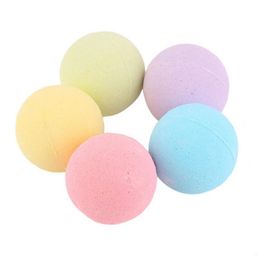 10g Bubble Bath Bombs Gift Flower Essential Oil Fizzies Scented Sea Salts Balls Handmade SPA Gifts LX3228