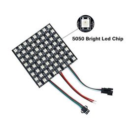 LED Panel Full Colour RGB Matrix Module SMD 5050 WS2812B 8*8/8*32/16*16 Pixels 5V