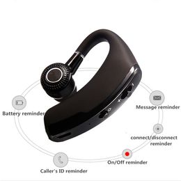 Handsfree Business Wireless Bluetooth Headset With Mic Voice Control Headphone Stereo Earphone For iPhone Adroid Drive Connect With 2 Phone