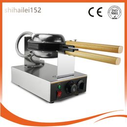 220V/110V commercial electric Chinese Hong Kong eggettes puff cake waffle iron maker machine bubble egg cake oven