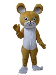 2018 High quality hot the head a brown mouse mascot costume for adult to wear for sale