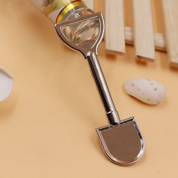 Hot sell Creative Shovel Beer Bottle Opener Personalised Stainless Steel Bottle Opener Kitchen Gadgets Bar Tools useful wedding gif