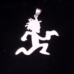 Silver Lot 5pcs Both polished Stainless Steel large 1.8 inch GAMER Polished Hatchetman ICP pendans JUGGALO Posse Twiztid Jewelry