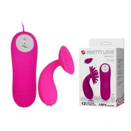 PRETTY LOVE 12-Speed Vibrators for Women, G Spot Clit Bullet Vibrating Massage Sex Toys for Woman Sex Products Sex Machine S924