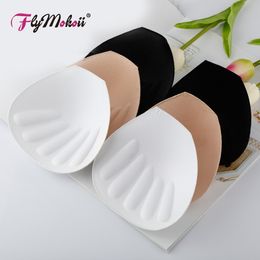 1pair/Lot Women Intimates Accessories Triangle Sponge Swimsuit Bra Invisible Pads Push Up for Bikini Breast Chest Foam Enhancers Insert