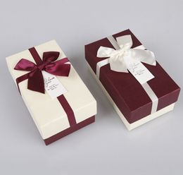 European style candy boxes wedding supplies packaging box carton wedding candy gift box pack boxes 4 Colours