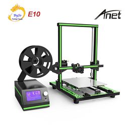 Anet E10 Aluminium Frame 3D Printer High-Precision Large Printing Size With LCD Screen Support TF Card Off-line Printing Windows Mac System