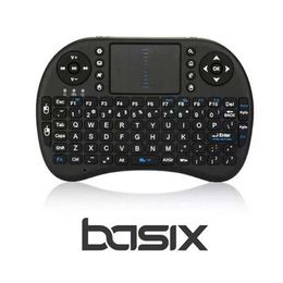 basix New 2.4G Mini USB Wireless Keyboard Touchpad & Air Fly Mouse Remote Control for Android Windows TV Box Smart Phone