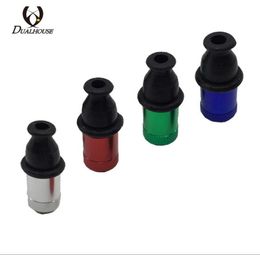 Metal Aluminium alloy pipe portable innovative nipple mouthpiece