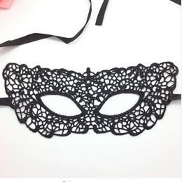 1pcs 21*9cm Black Sexy Elegant Eye Mask Masquerade Ball Carnival Fancy Party/Halloween Party Half Face Cover Lace Masks #MJ02