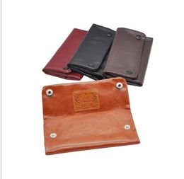New Heat - Selling Tobacco Packing Bag , Tobacco Three - Fold Buckle Leather Cigarette Bag