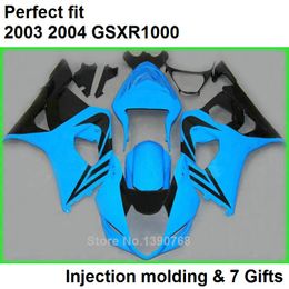 7 gifts fairings set for SUZUKI GSXR 1000 K3 2003 2004 fairing kit GSXR1000 03 04 bodywork GSXR1000 TY60