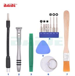 11 in 1 Screwdriver Kit Wtih Extension Tube 3.8 4.5 Security Bit Disassemble Tool Set For Switch NS NX NES SNES 100set/lot