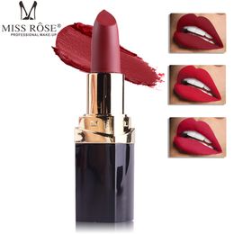 Young women's brand MISS ROSE matte lipstick, square tube lip gloss cosmetics