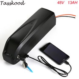 48V Samsung Electric bike down tube battery with USB port 48V 13Ah electric bike lithium ion battery for 750W 8FUN motor kit