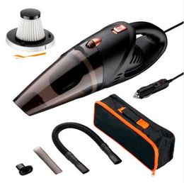 Strong Car Vacuum Cleaner High Power 120W 5000pa suction with Hepa Filters Hand Portable Wet and Dry with Carry bag