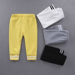 Toddler Kids Harem Pants Newborn Baby Boys Girls Trousers Leggings Size Age 0-6Y Striped cotton trousers