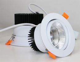 New model cob good 85-265V Downlight 3W 5W 7W 10W 12W 15W 18W 20W 30W Anti-fog Spotlight