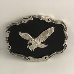 1 CUSHY Tage Metal Skull Eagle 3D Design for 4cm/1.57in Wide Classic Men Js Accessories