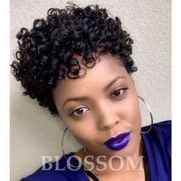 Shop Short Curly Hairstyles For African American Uk Short Curly Hairstyles For African American Free Delivery To Uk Dhgate Uk