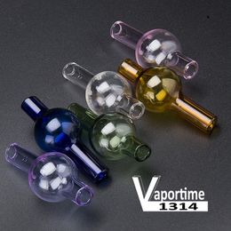 Glass Smoking Accessories Ball Carb Cap Bubble For XL XXL Thermal Banger Nails Enail Bong Water Pipe OD 20mm Colourful 558