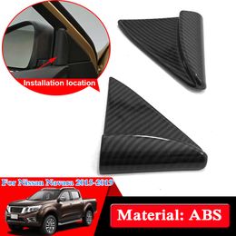 Car Styling ABS Chrome For Nissan Navara NP300 D23 2017-2019 Inner triangle Sequins Internal Decorations Cover Car Stickers