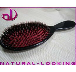 1pcs loop brush high quality wild boar bristle hair extension brush natural bristle hairbrush hair combs for long hair