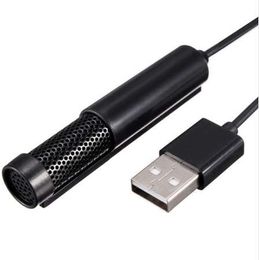 Portable usb microphone microfone Mini Clip-on Omni-Directional Stereo USB Mic Microphone for PC Computer