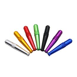 Metal Mini Pipes Baseball Bat Shape Colourful Aluminium Alloy High Quality Smoking Pipe Tube Unique Design Many Styles Easy To Carry DHL Free